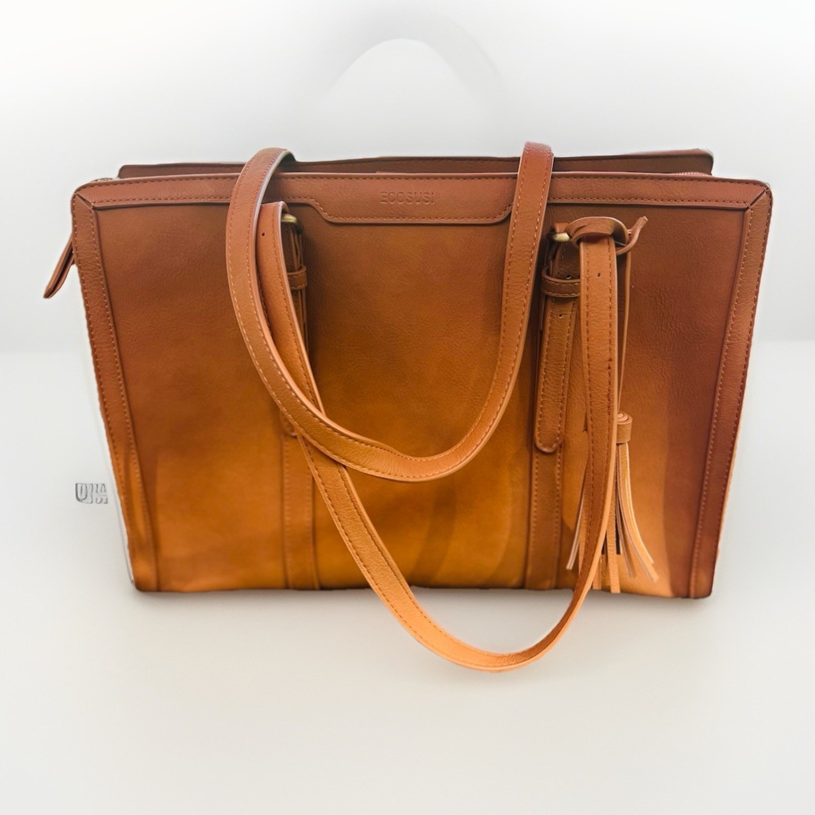 Ecosusi Laptop Tote Fits Up To 156 Inch Briefcase For Women Office Handbags